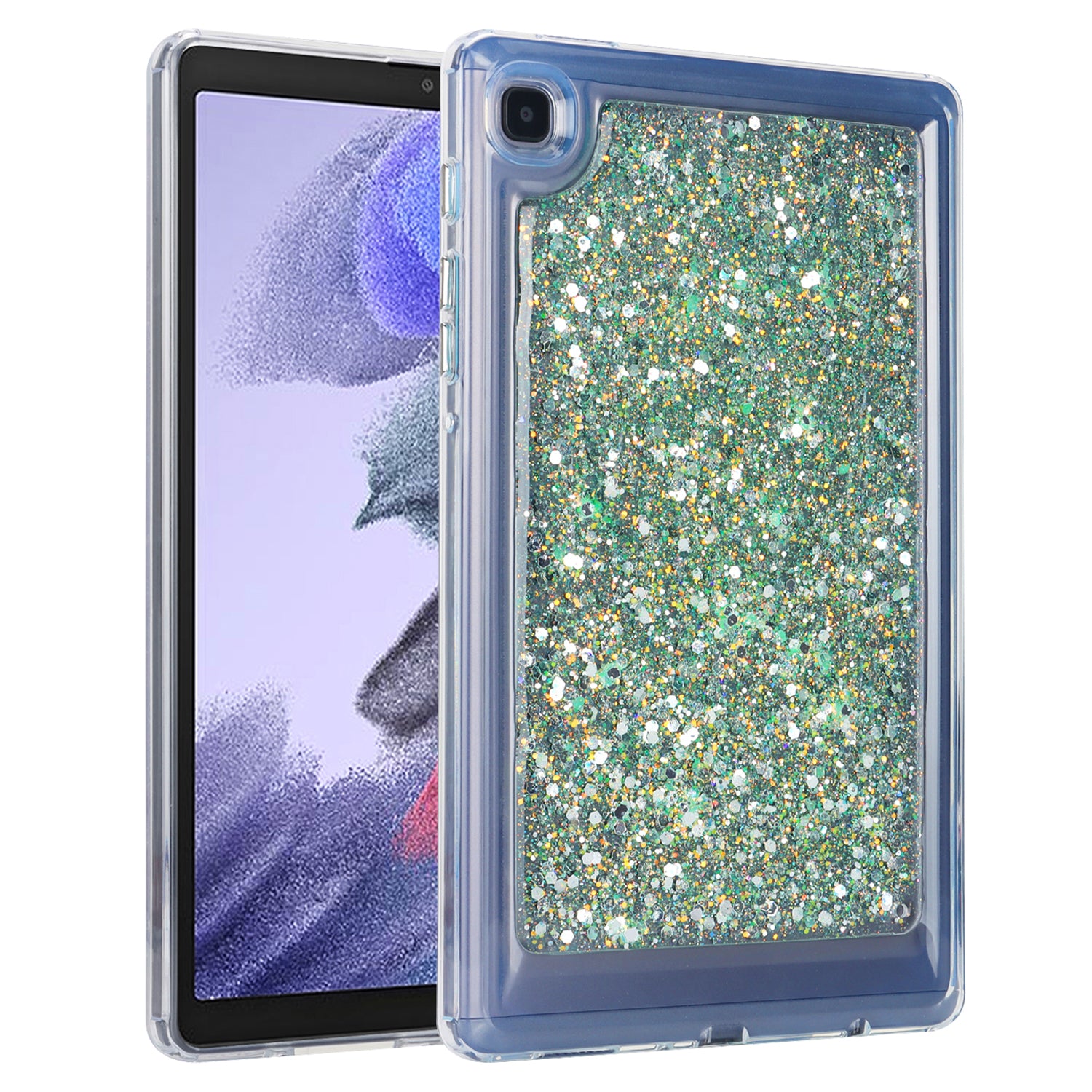 For Samsung Galaxy Tab A7 Lite 8.7-inch T225 T220 Anti-drop Protective Tablet Case Glitter TPU PC Cover For Samsung Galaxy Tab A7 Lite 8.7-inch T225 T220 Anti-drop Protective Tablet Case Glitter TPU PC Cover